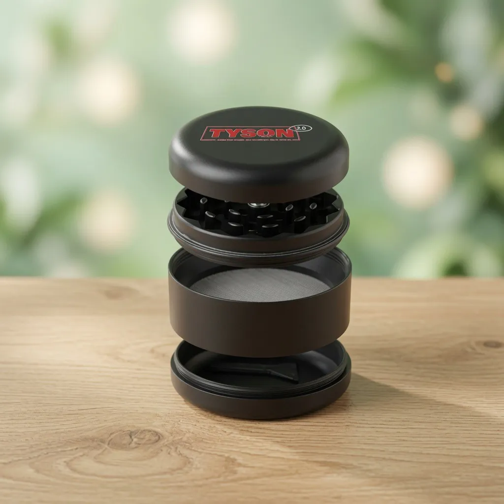 TYSON 2.0 Metal Grinder – Logo Red Acquista TYSON 2.0 Metal Grinder – Logo Red - grinder | Marghine Grow Shop Olbia
